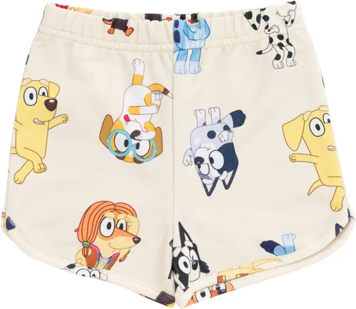 Vista 3 de Bluey Bingo Chloe Coco French Terry Sudadera y pantalones cortos de bebé a niño grande