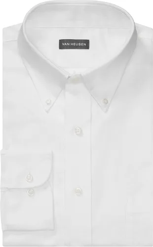 Vista 3 de Van Heusen Camisa de vestir para hombre Oxford Solid Regular Fit
