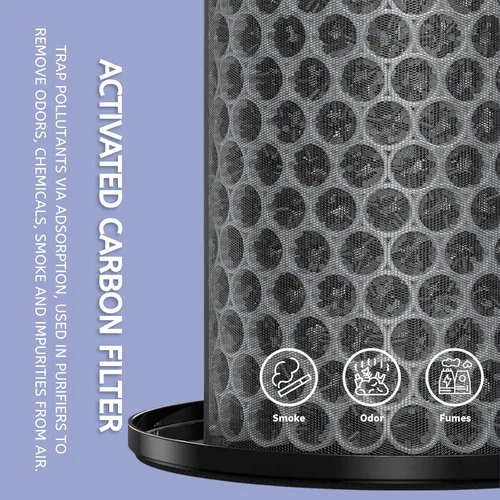 Vista 6 de Nispira AP-T20FL - Filtro de repuesto True HEPA compatible con el purificador de aire de torre TotalClean de 360° AP-T20 AP-T20WT, 3 paquetes