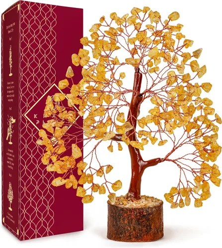 Vista 46 de Árbol de la vida de cristal para decoración del hogar y la oficina, regalos para mujeres, piedras curativas de amazonita de chakra, árbol bonsái