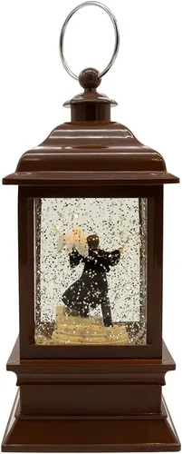 Vista 3 de Harry Potter Kurt Adler - Linterna LED musical giratoria de 9 pulgadas, funciona