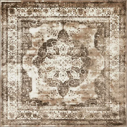 Vista 444 de Unique Loom Colección Sofia - Alfombra de área Salle Garnier (7' 1" x 10' Rectángulo, Borgoña/ Marfil)