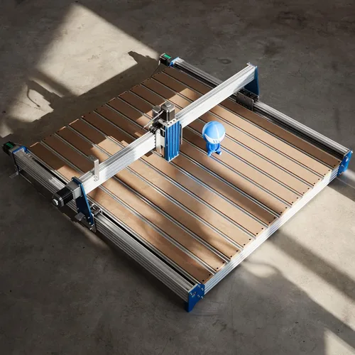 Vista 4 de Genmitsu 1010 Aluminio y MDF Tabla de Spoilboard Híbrida para CNC Router Machine PROVerXL 4030 a 1010 XY-Axis Kit de extensión