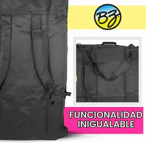 Vista 6 de Wham-O BZ Bodyboards - Bolsa básica para bodyboard - Nylon - Capacidad de 2 tablas (negro)