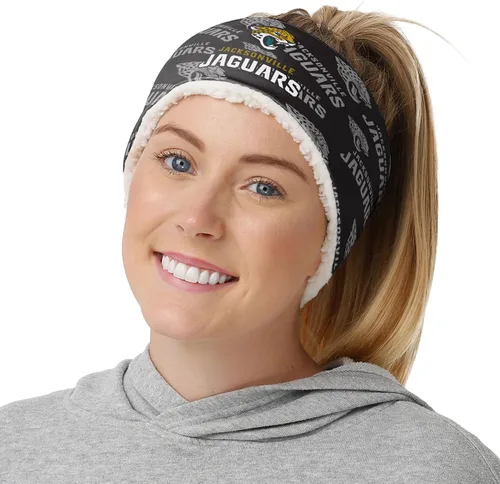 Vista 31 de FOCO Diadema de moda para mujer con logotipo de equipo de la NFL Gradiente impreso.