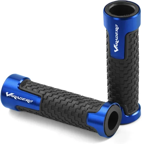 Vista 10 de Manillar universal de motocicleta de 7/8 pulgadas, 0.866 in, mango de aluminio CNC, agarre de manillar de carreras para Varadero Vstrom mango