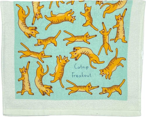 Vista 17 de Crazy Dog T-Shirts Cat Lady Funny Kitten Lovers - Toalla de té