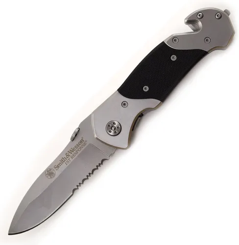 Vista 5 de Smith & Wesson SWFRS 8in High Carbon S.S. Folding Knife