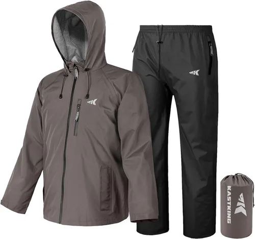 Vista 9 de KastKing HydroSense Essential - Traje de lluvia ligero impermeable