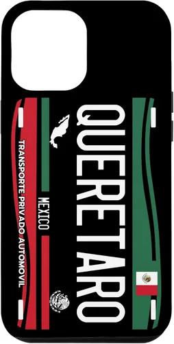 Vista 6 de Placa de matrícula Querétaro para iPhone 14, Querétaro México, Carcasa Querétaro