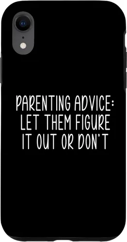 Vista 24 de Parenting Advice: Let Them Figure It Out Or Dont Case for iPhone 16