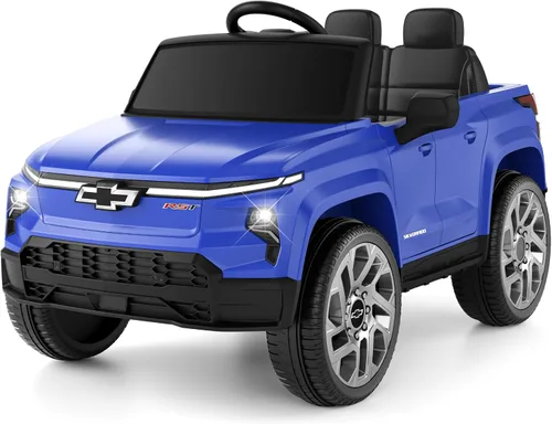 Vista 11 de Auto eléctrico Chevrolet Silverado con licencia de 24 V para niños Negro