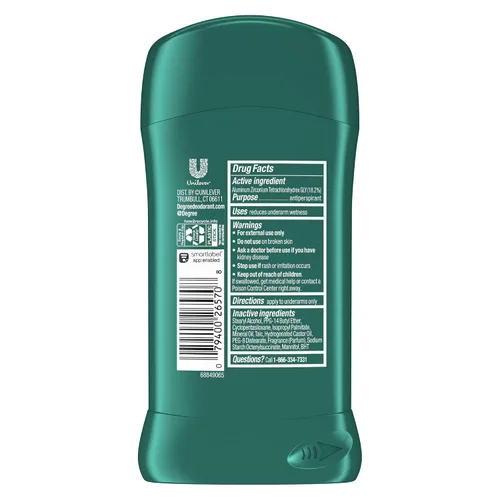 Vista 5 de Degree Men Protection - Desodorante antitranspirante, 2.7 onzas (paquete de 12)
