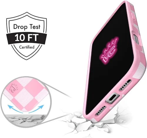 Vista 1283 de VELVET CAVIAR Funda para iPhone 15, compatible con MagSafe, probada contra caídas de 10 pies, fundas protectoras de diseño, leopardo color rosa