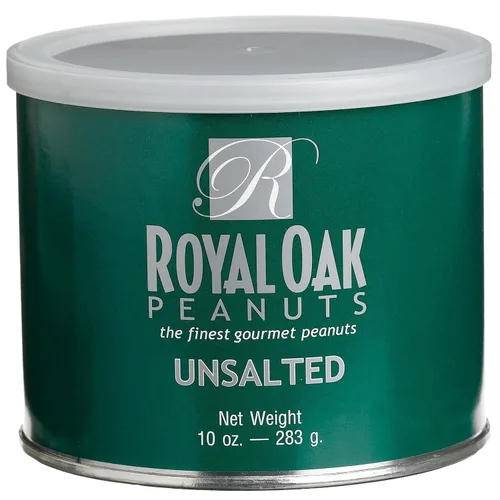 Vista 3 de Royal Oak Gourmet - Cacahuetes de Virginia sin sal, 40 onzas