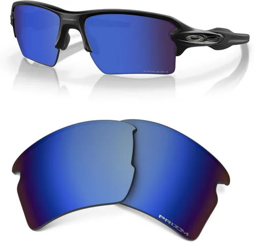 Vista 16 de OAKLEY Authentic Flak 2.0 XL OO9188 Polarized REPLACEMENT Lenses +BUNDLE Bag+ Bundle Microfiber Pouch -FRAMES NOT INCLUDED
