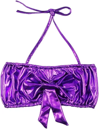 Vista 2 de TFJH E Traje de baño de 3 piezas para niñas y niñas, bikini con cola de pez de 3 a 10 años