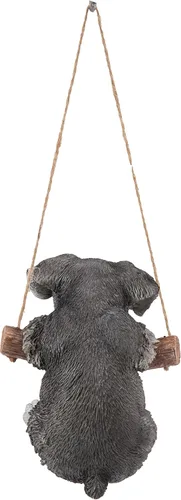 Vista 5 de Cachorro colgante Yorkshire Terrier, negro