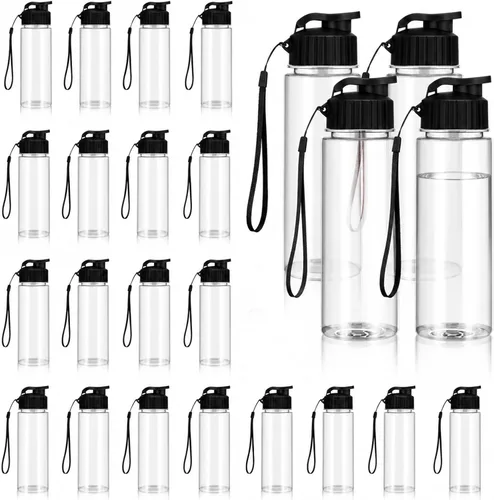 Vista 8 de mwellewm Botellas de agua a granel paquete de 24, botellas de agua de 6