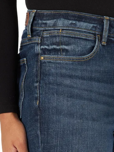 Vista 4 de Wrangler Faros de cintura alta para mujer
