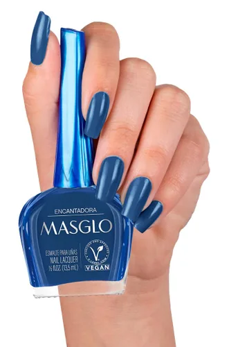 Vista 4 de MASGLO Gel Evolution - Juego de 3 esmaltes de uñas, no necesita lámpara UV/LED, secado rápido, uso de 12 días, fórmula libre de 14, acabado