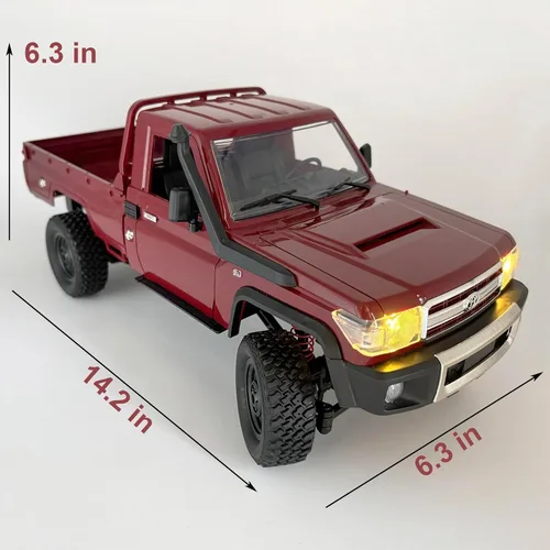 Vista 6 de WPLDEWAN MN82 RC Crawler 1/12 Escala Camión de Control Remoto Off Road