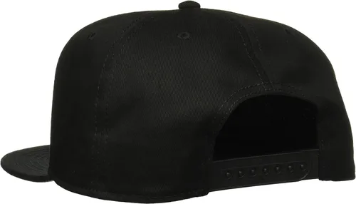 Vista 2 de buckle-down Snapback hat-honda logotipo Weave blanconegro