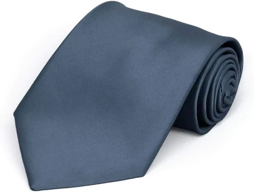 Vista 28 de tiemart Corbata de color sólido prémium Negro