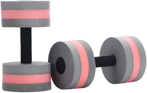 Vista 7 de Water Dumbbells, Set of 2 Aquatic Exercise Dumbell, Water Aerobic Exercise Foam Dumbbells Pool Resistance for Men Women Weight Loss Water Sports
