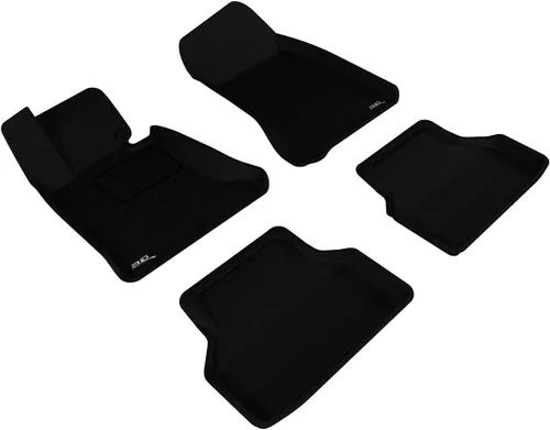 Vista 11 de 3D MAXpider - Tapete para piso de ajuste personalizado para determinados modelos BMW 5 serie E60, hule Kagu, Negro