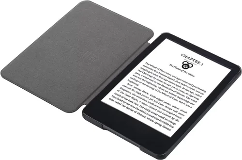 Vista 2 de Generic Funda para Kindle Paperwhite de 6" (7ª/6ª/5ª generación 2015/2013/2012 Modelo: DP75SDI o EY21) Funda protectora delgada de cuero inteligente