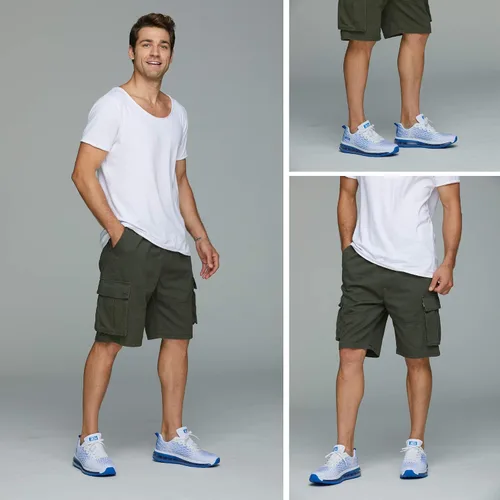 Vista 6 de Calzado deportivo para hombre, tenis transpirable y ligero