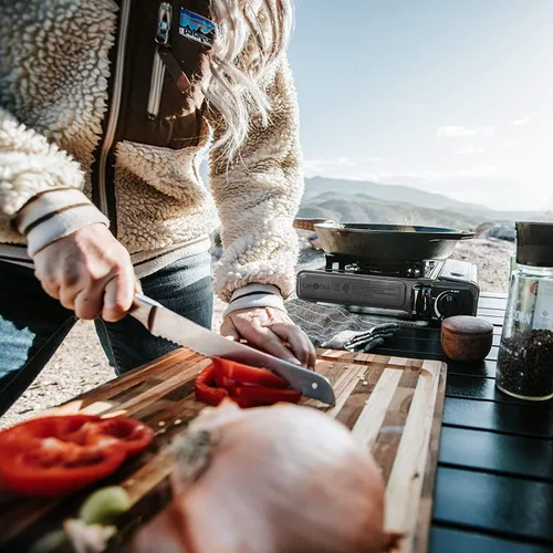 Vista 7 de Estufa portátil de butano Gas One con estuche: encendido automático, control preciso del calor - para acampar, tailgating y cocinar al aire libre