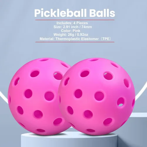 Vista 2 de FoDau770 Bolas de pickleball