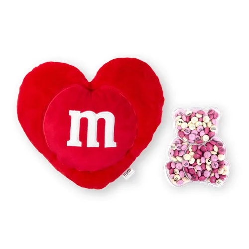 Vista 8 de M&M'S WORLD Galentine's Day - Caramelos de chocolate, 2 libras, celebra el amor con tu Galentine, regalo único para amigos, solteros y fiestas, crea