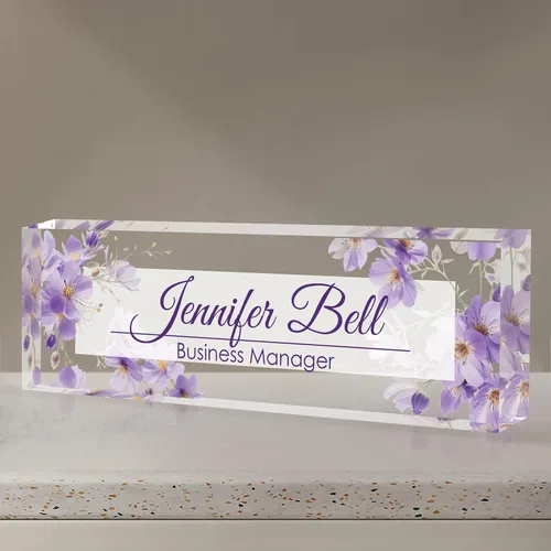 Vista 16 de Placa de nombre personalizada para escritorio, placa de nombre de escritorio personalizada, placa de nombre acrílica, accesorios de escritorio