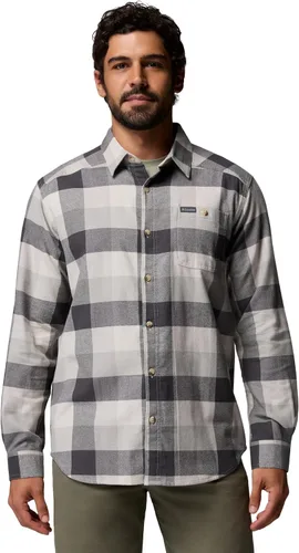 Vista 37 de Columbia Men's Cornell Woods Flannel Long Sleeve Shirt Negro