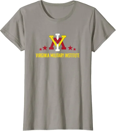 Vista 13 de Virginia Military Institute VMI Keydets Logo Camiseta, Negro