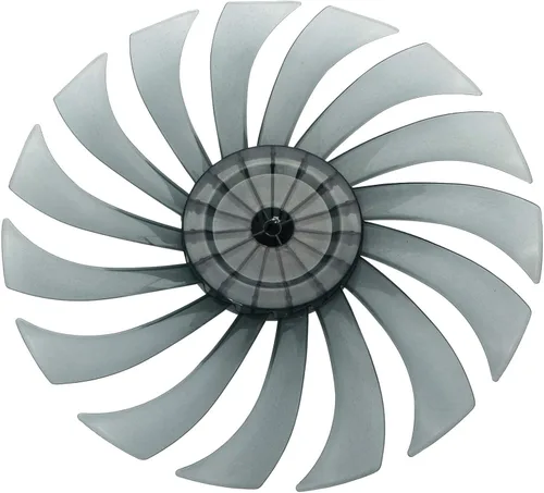 Vista 13 de dPois Hoja de ventilador de plástico hojas universal para el hogar, pedestal de pie para ventilador de mesa, pieza de repuesto con cubierta de Negro
