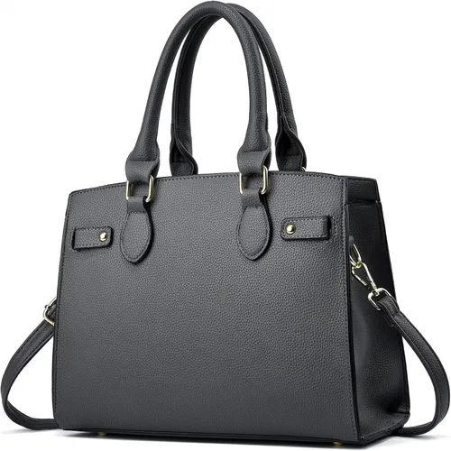 Vista 9 de Carteras y bolsos para mujer, bolso de mano de moda con asa superior