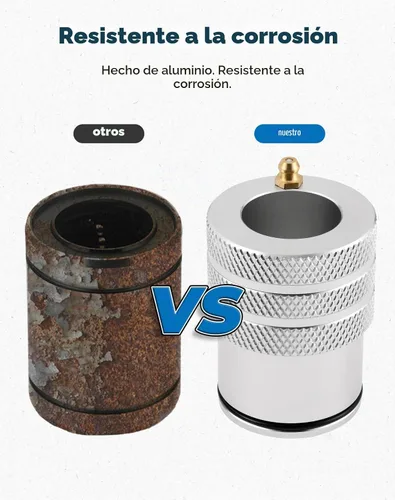 Vista 3 de KEMIMOTO Engrasador de Rodamiento de Rueda de 44mm Delantero Trasero, Herramienta de Engrase de Rodamiento de Rueda de Aluminio UTV Compatible