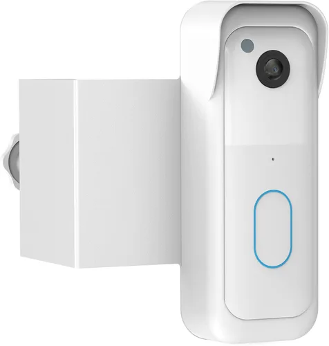 Vista 8 de Soporte de timbre Blink sin taladro, soporte de puerta antirrobo para cámara de timbre Blink totalmente nueva, kits de timbre de instalación rápida