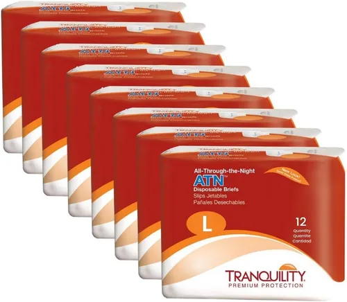 Vista 10 de Tranquility ATN Calzoncillos desechables para adultos para toda la noche, ALT CSPK-2183, 1