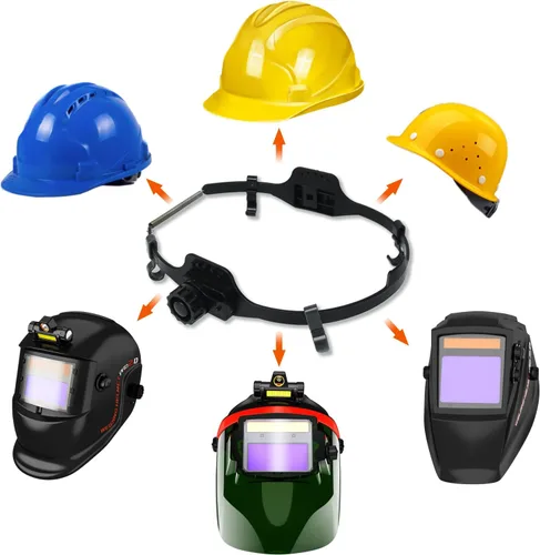 Vista 7 de TRQWH Reemplazo del adaptador de casco de soldadura para cascos de soldadura TRQWH All Series (TRQ-HHA)