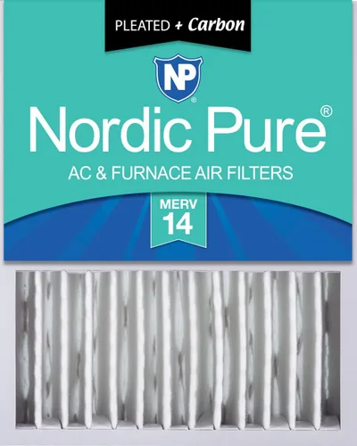 Vista 13 de Nordic Pure 16 x 20 x 5 (tamaño real: 15 7/8 x 19 5/8 x 4 3/8) Honeywell Filtros de aire de repuesto Merv 8 Plus Carbon 1 paquete