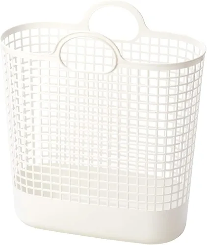 Vista 10 de LIKE-IT LBB-16C - Cesta de almacenamiento de ropa sucia, mini plástico de biomasa gris, utiliza aproximadamente el 90%