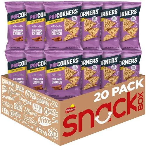 Vista 11 de PopCorners Snacks sin gluten, paquete variado de 3 sabores, bolsas de 1 onza (paquete de 20)