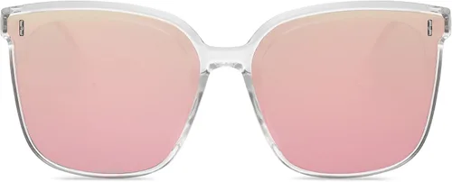 Vista 2 de SOJOS - Lentes de sol de gran tamaño, a la moda, para mujeres y hombres