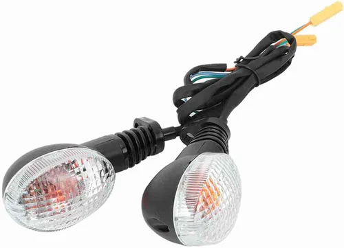 Vista 8 de Señales de giro LED para motocicleta, indicadores de giro LED de 2 piezas compatibles con 250 250R
