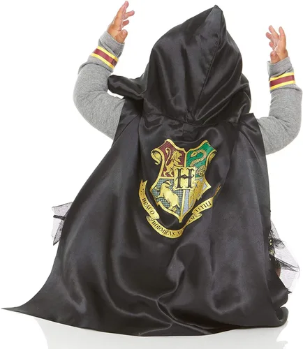 Vista 5 de Harry Potter Infant Baby Girl Costume - Halloween Hooded Dress Cosplay